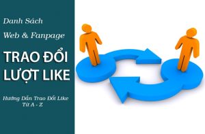 Trao đổi like fanpage